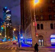 In the light of the city at night prayer